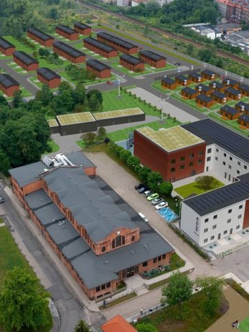 Wizualizacja zagospodarowania terenów po KWK Rozbark Wizualizacja zagospodarowania terenów po KWK Rozbark