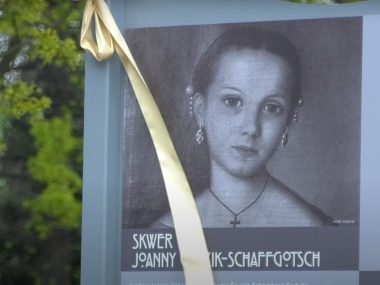 Bytom ma skwer imienia Joanny Gryzik Schaffgotsch Bytom ma skwer imienia Joanny Gryzik Schaffgotsch