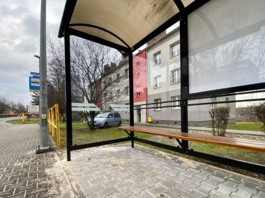 Bytom nowe wiaty przystankowe Bytom nowe wiaty przystankowe