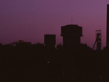 Takie zachody słońca tylko w Mordorze i w Bytomiu lat 90. Bytom w latach 90