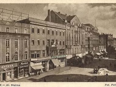 Plac Tadeusza Kościuszki nosił imię Józefa Stalina