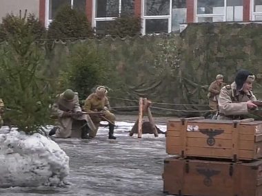 Widowisko historyczne Walki o Miechowice 1945 Widowisko historyczne Walki o Miechowice 1945
