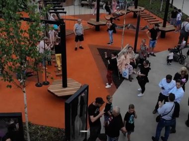 Zielona Strefa ulicy Katowickiej otwarta Zielona Strefa ulicy Katowickiej otwarta