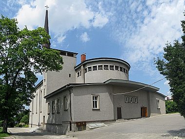 Byt 800px Bytom Michael church apse Byt 800px Bytom Michael church apse