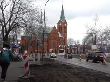 Byt Prace na skrzyżowaniu Frycza Modrzewskiego i Zabrzańskiej idą pełną parą
