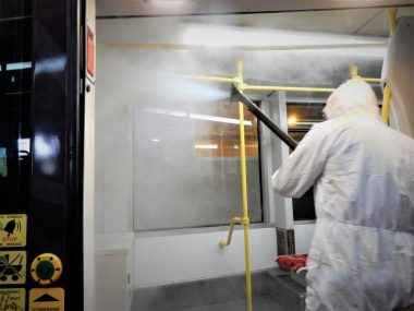 Byt dezynfekcja tramwajow slaskiech3 Byt dezynfekcja tramwajow slaskiech3