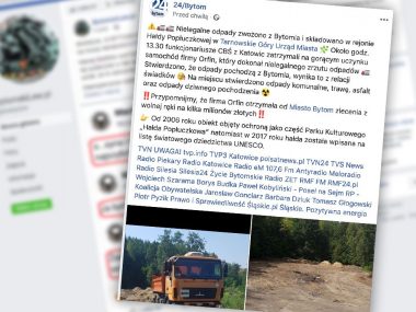 Fake newsy nadal sieją zamęt w Bytomiu. Facebook nabrał wody w usta Byt fake newsy bytom