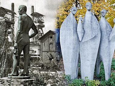 Wędrówka szansą dla rzeźb Byt gornik rodzina bytom