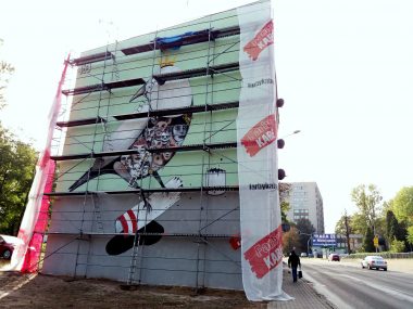 Byt mural przy ul chorzowskiej w bytomiu Byt mural przy ul chorzowskiej w bytomiu