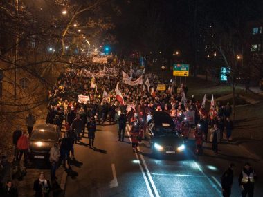 Byt protest likwidacja kwk bobrek centrum Byt protest likwidacja kwk bobrek centrum