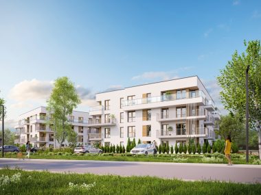 Nowe Szombierki - w dzielnicy powstaną nowe mieszkania Byt wizualizacja kamienna szombierki