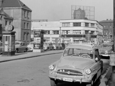 Zdjęcia Katowic z lat 50. i 60. z węgierskiego archiwum Katowice lata60 archiwalne dworcowa 04 fortepan