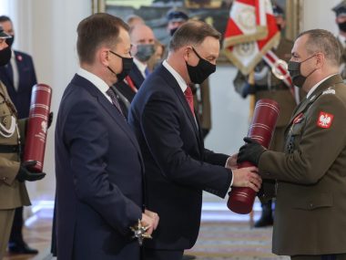 Nominacja Wiesława Kukuły do stopnia generała broni Nominacja Wiesława Kukuły do stopnia generała broni