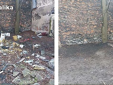 Sprzątanie dzikich wysypisk Sprzątanie dzikich wysypisk