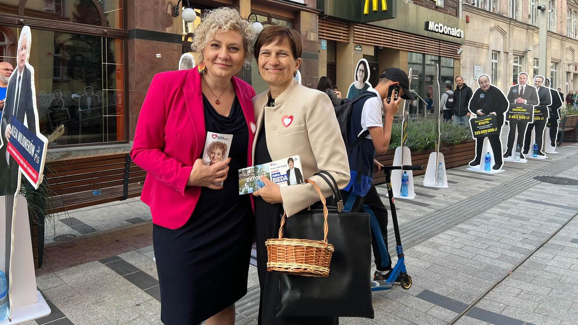 Aleja Milionerów PiS w Bytomiu