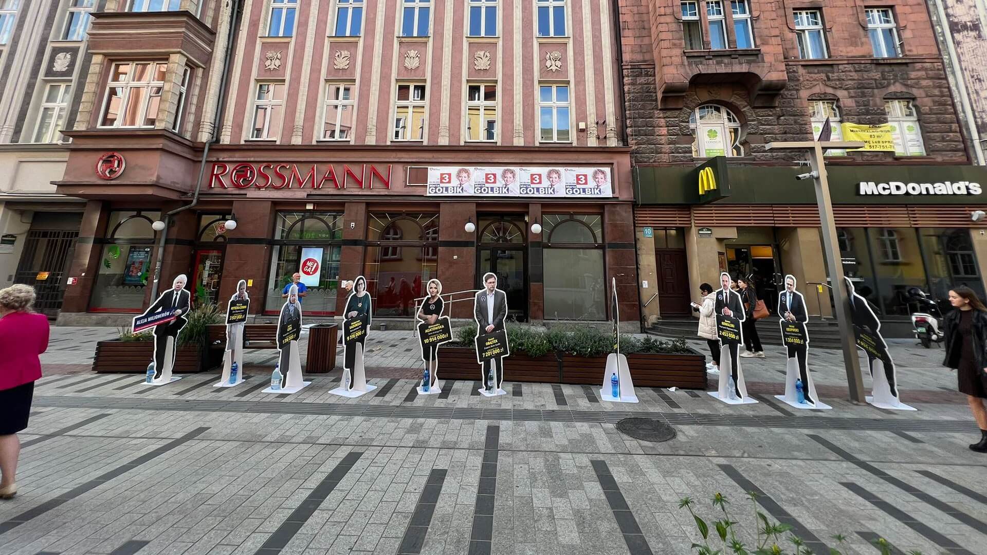 Aleja Milionerów PiS w Bytomiu