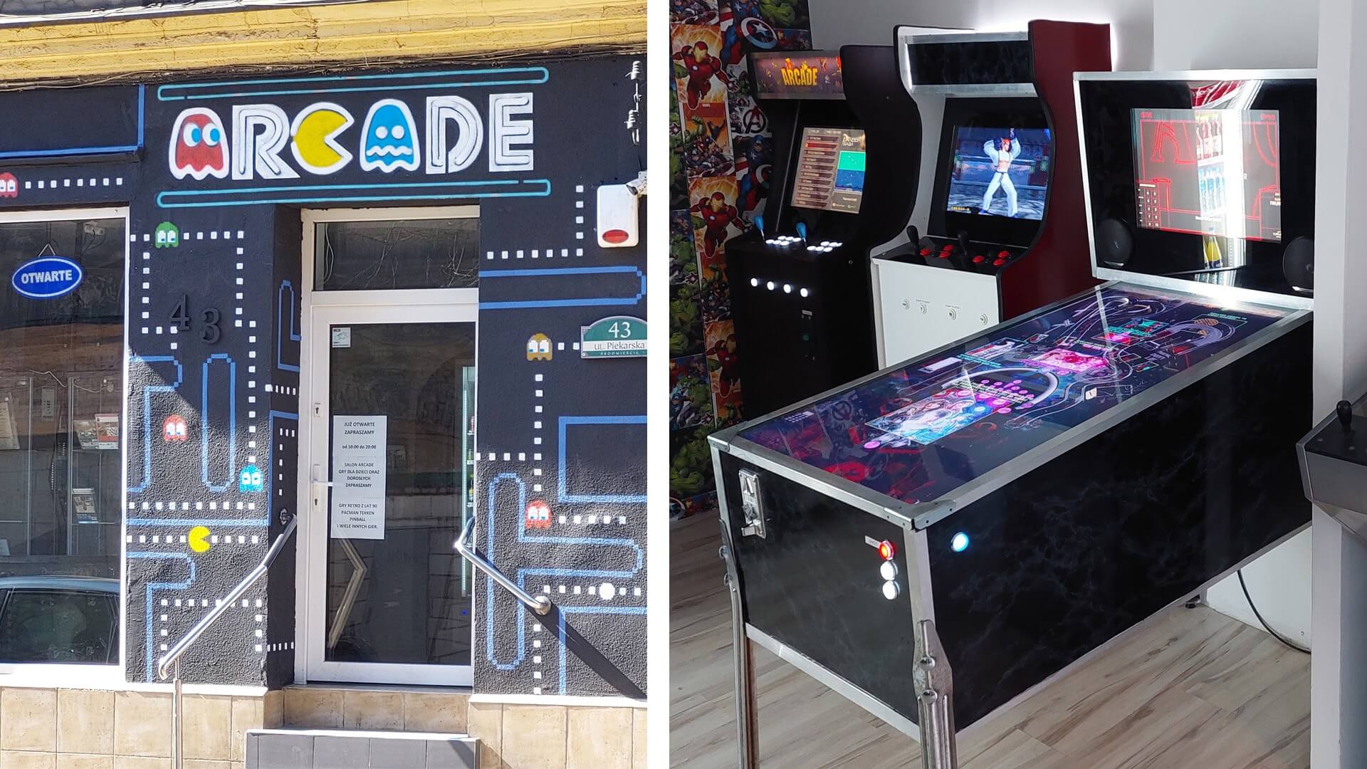 Salon gier arcade