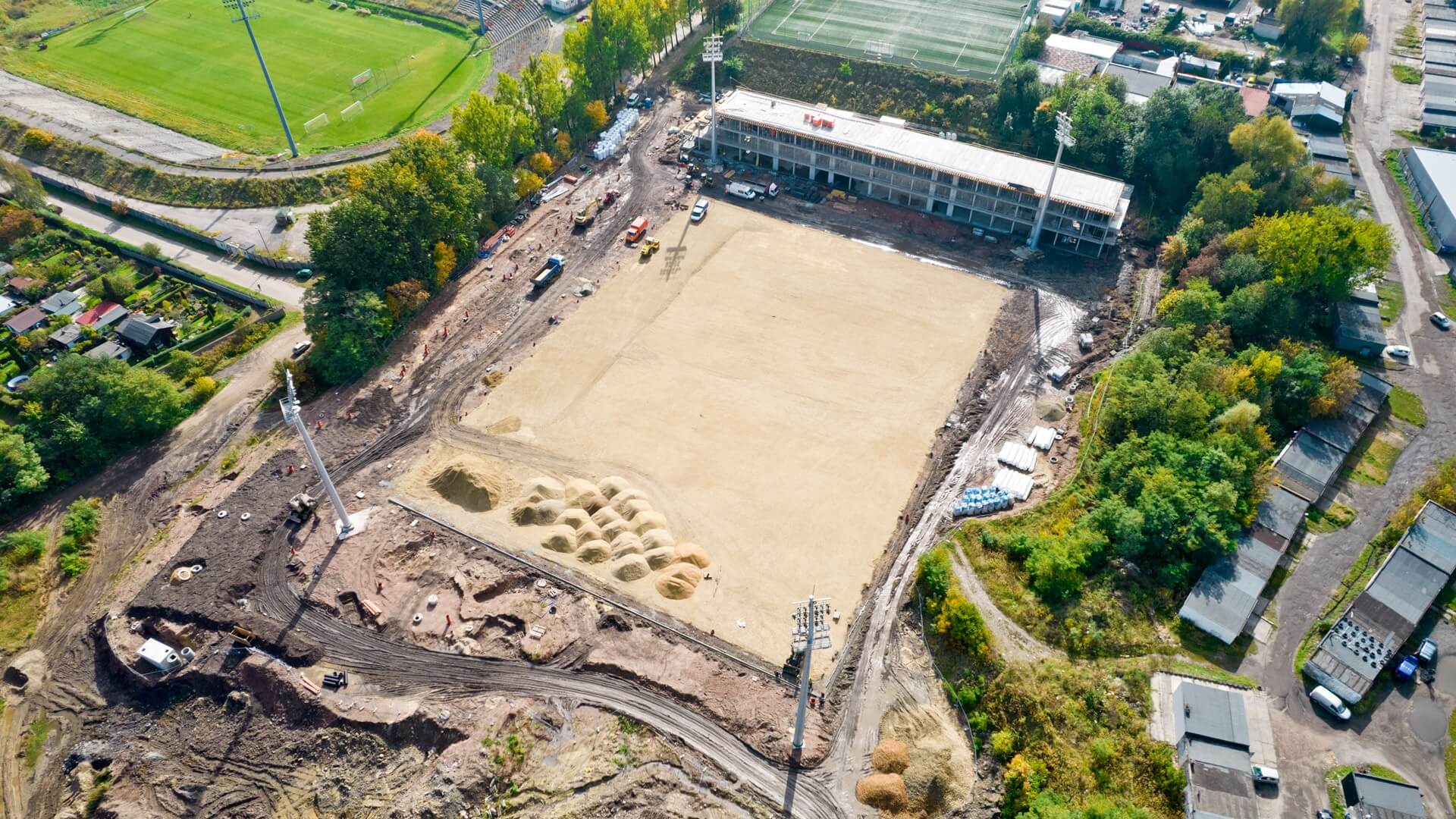 Rozbudowa kompleksu boisk Polonii Bytom