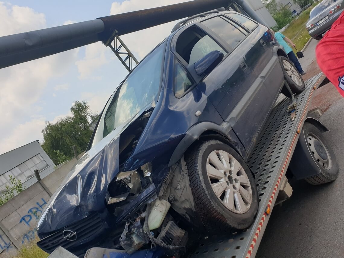 Byt auto kolizja rozbark