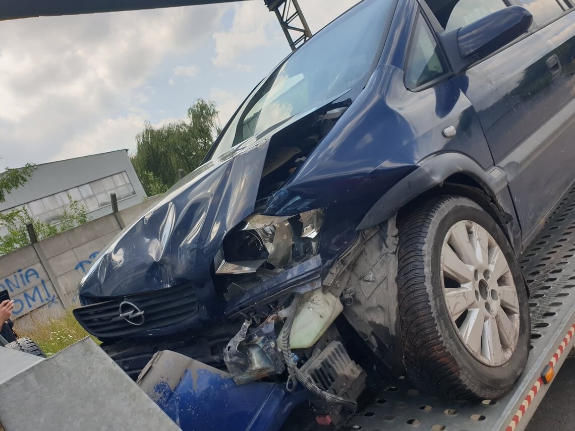 Byt kolizja rozbark auto