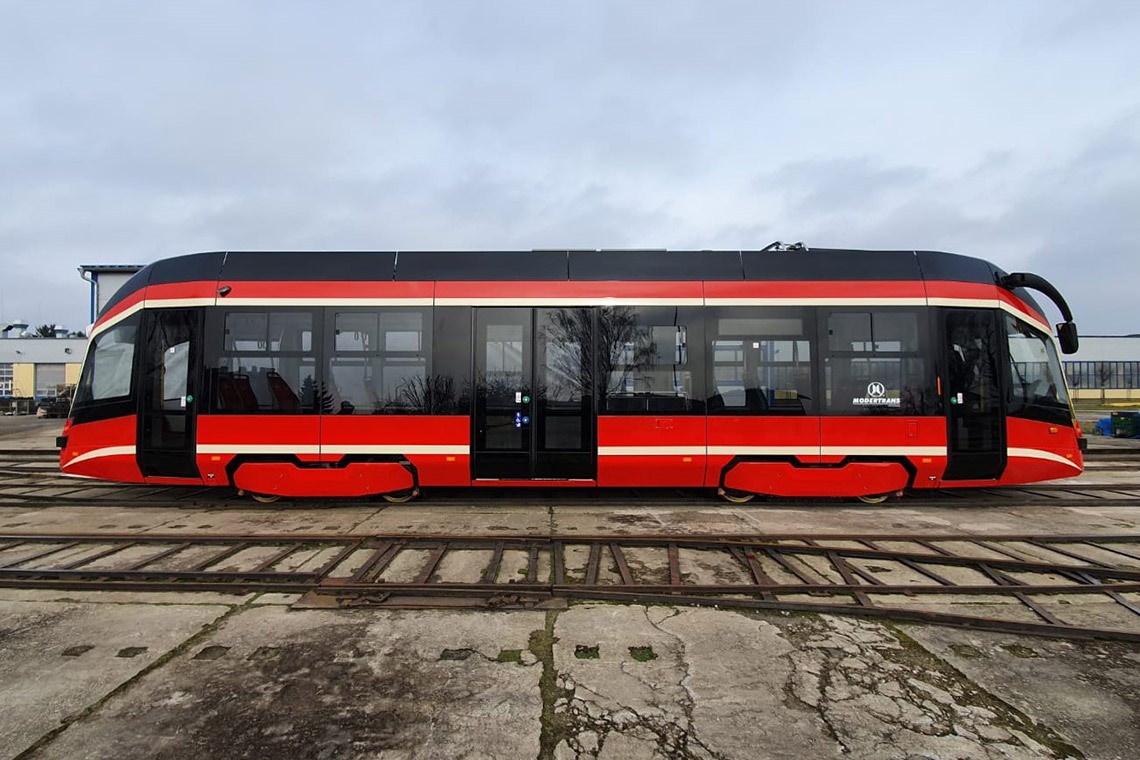 Byt pierwszy wagon modertrans dla ts 04