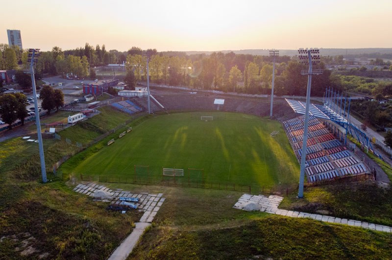 Byt polonia stadion dron zachod