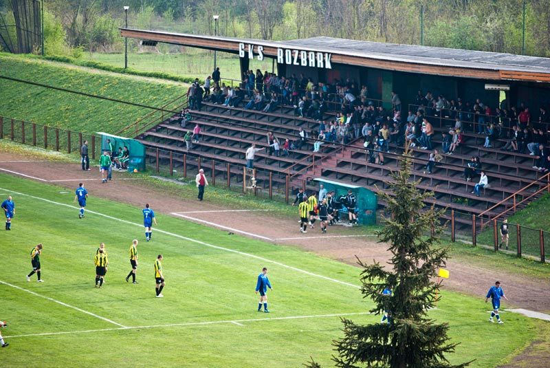 Byt rozbark stadion widownia