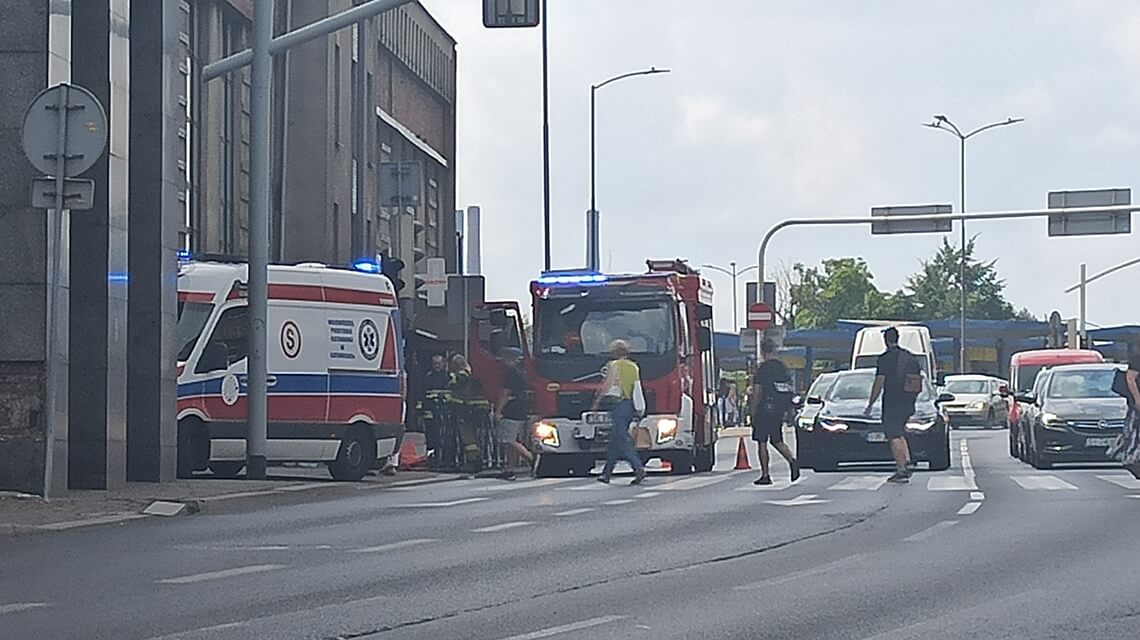 Byt rozjechany mezczyzna wypadek na torach bytom