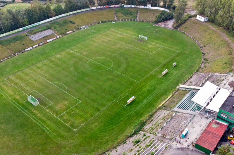 Byt szombierki stadion dron