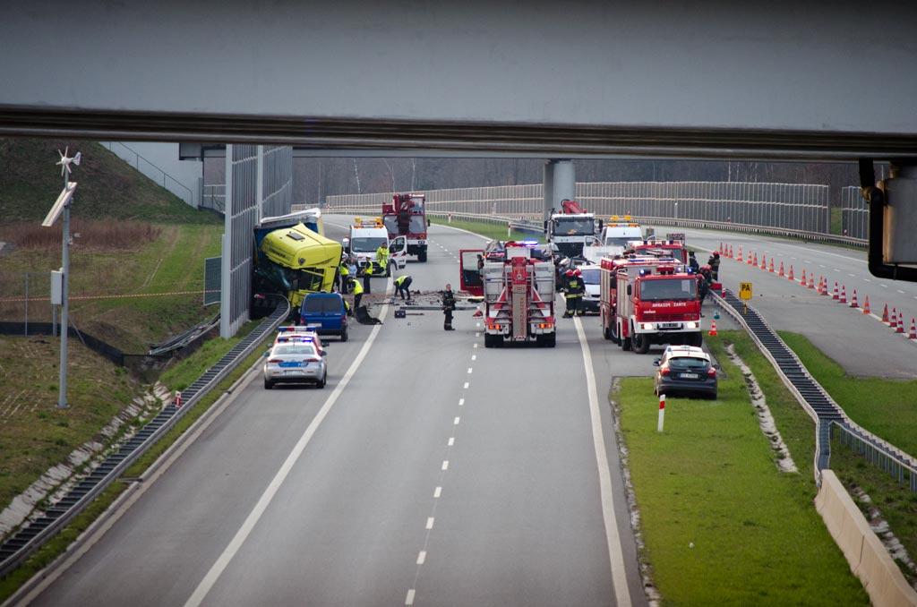 Byt wypadek autostrada1