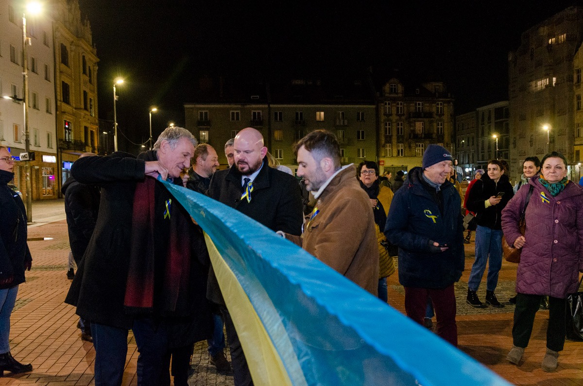 Bytomianie solidarni z ukraina08