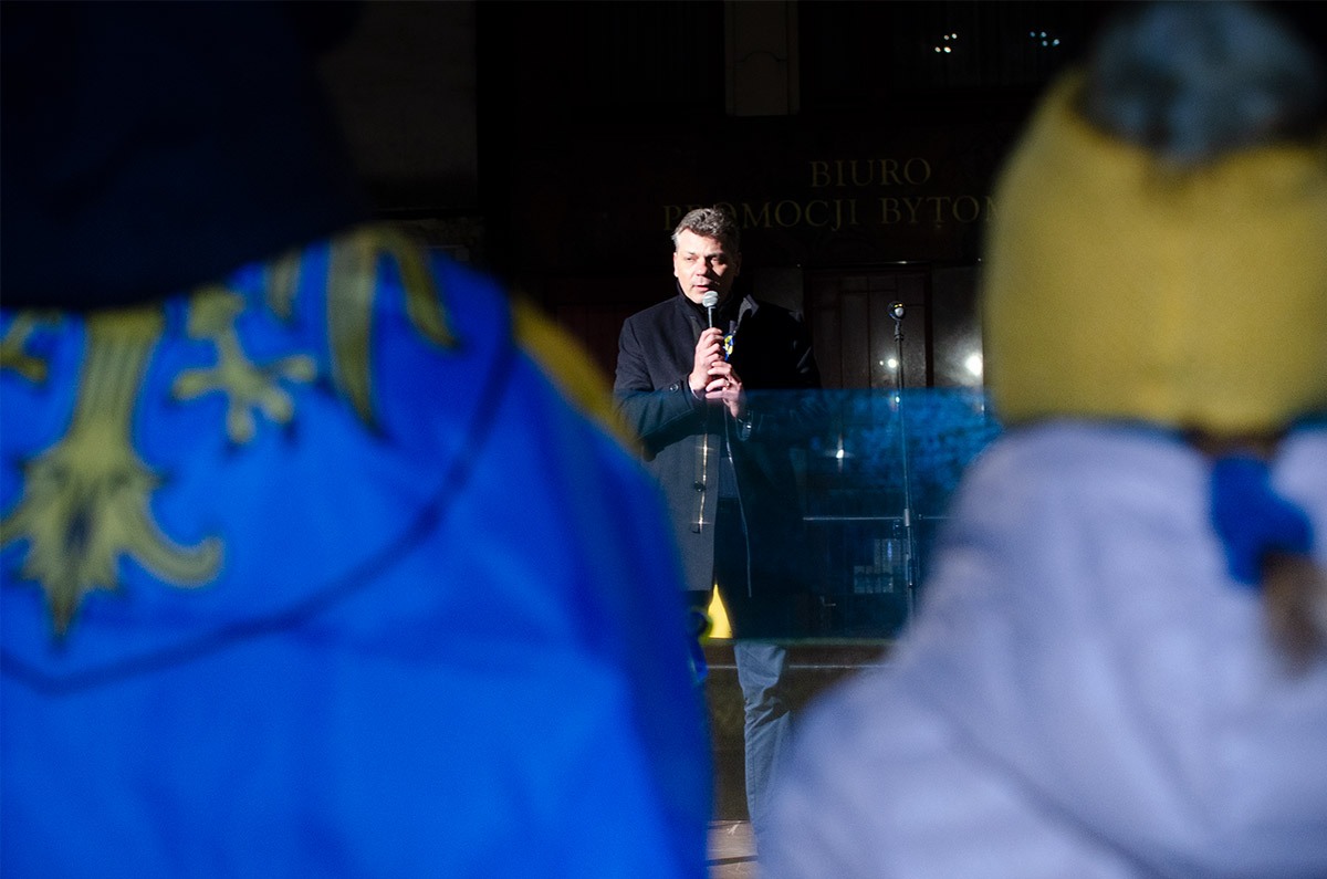 Bytomianie solidarni z ukraina14