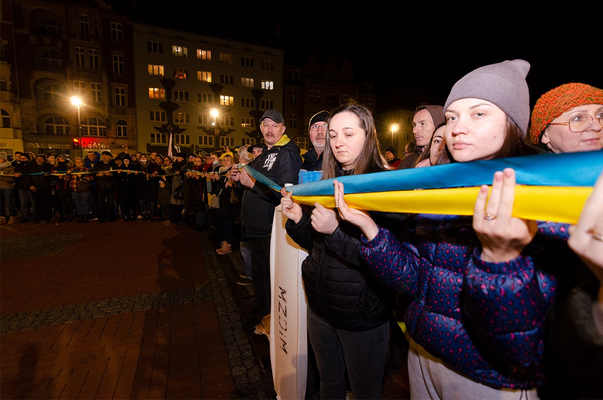 Bytomianie solidarni z ukraina29