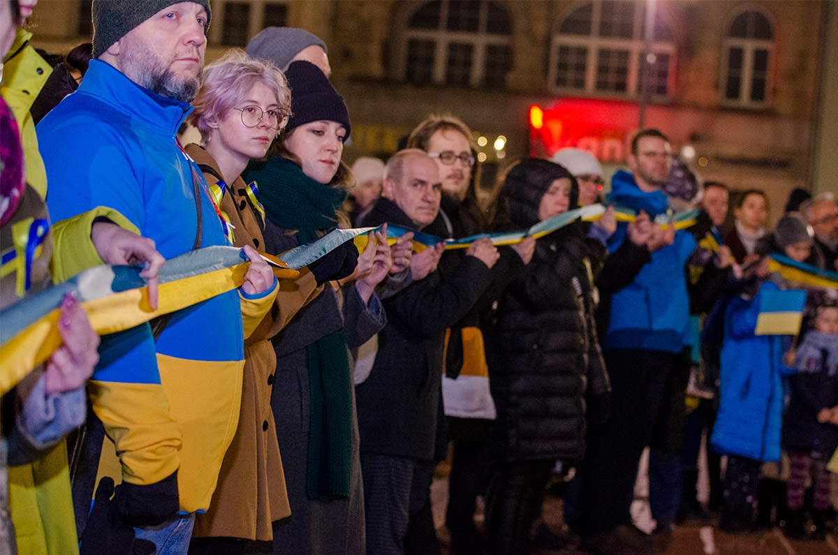 Bytomianie solidarni z ukraina36