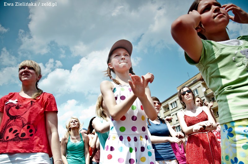 Bytomski2 milka flash mob na Rynky 103