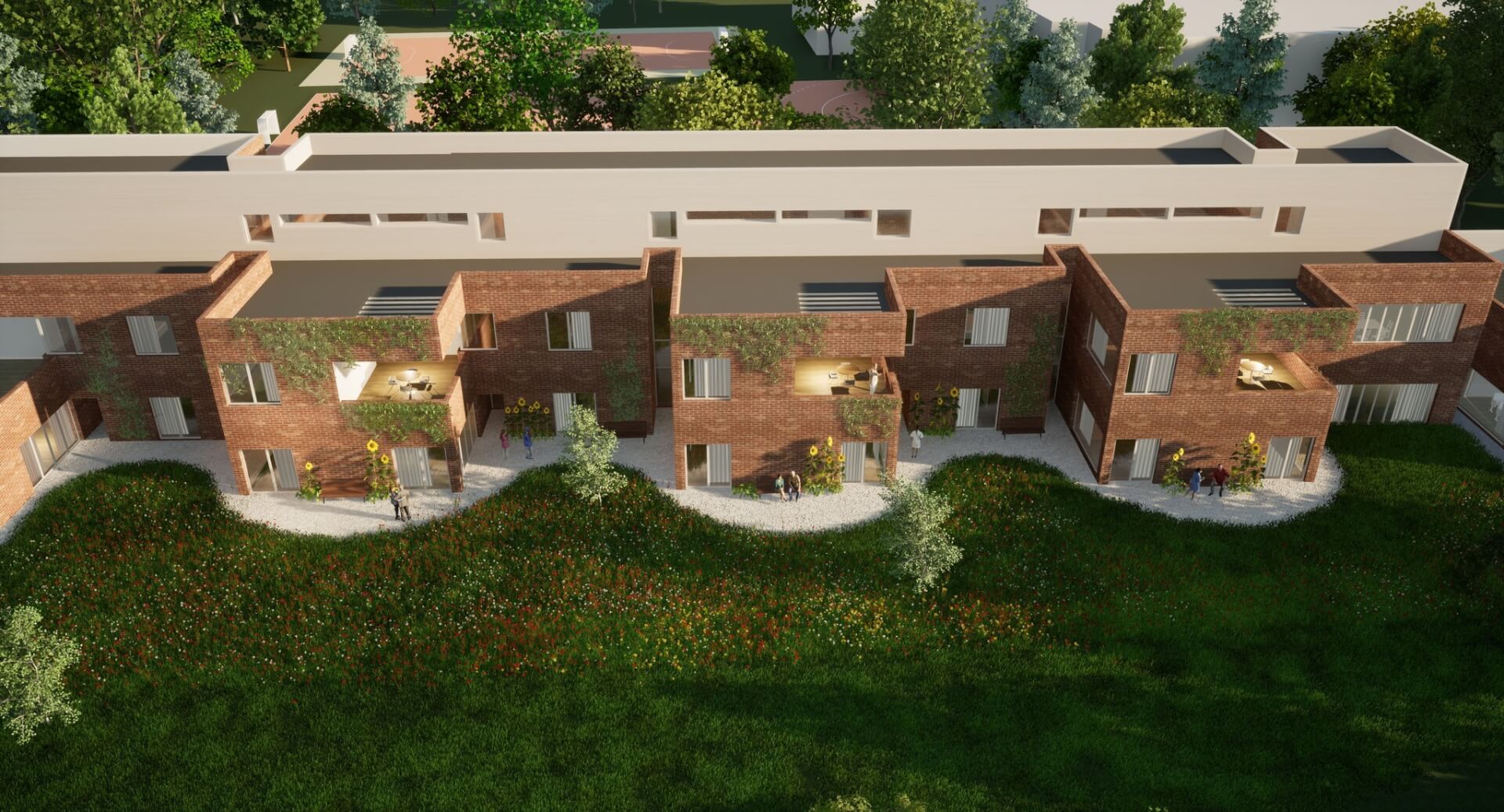Wizualizacja planowanego hospicjum w Miechowicach