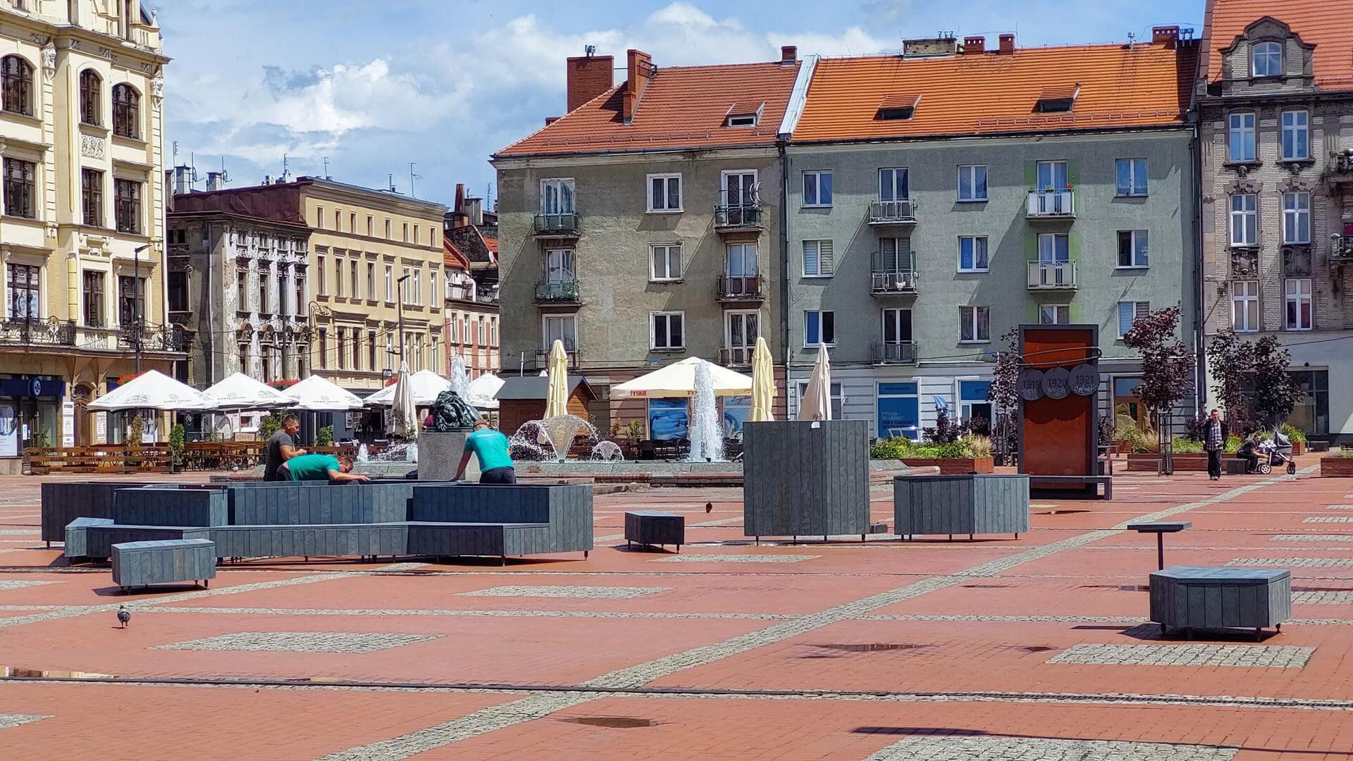 Nowe donice zostaną obsadzone roślinami