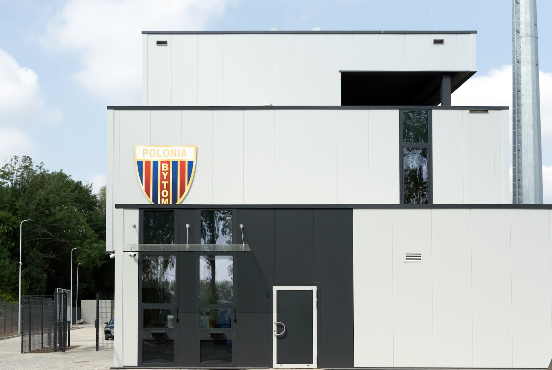 Nowy budynek klubowy Polonii Bytom