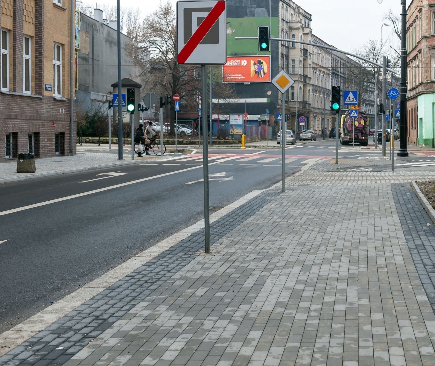 Pierwszy odcinek ulicy pilsudskiego przebudowany 1
