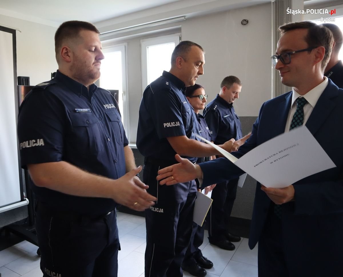 Policjanci wyróżnieni Bytom 5