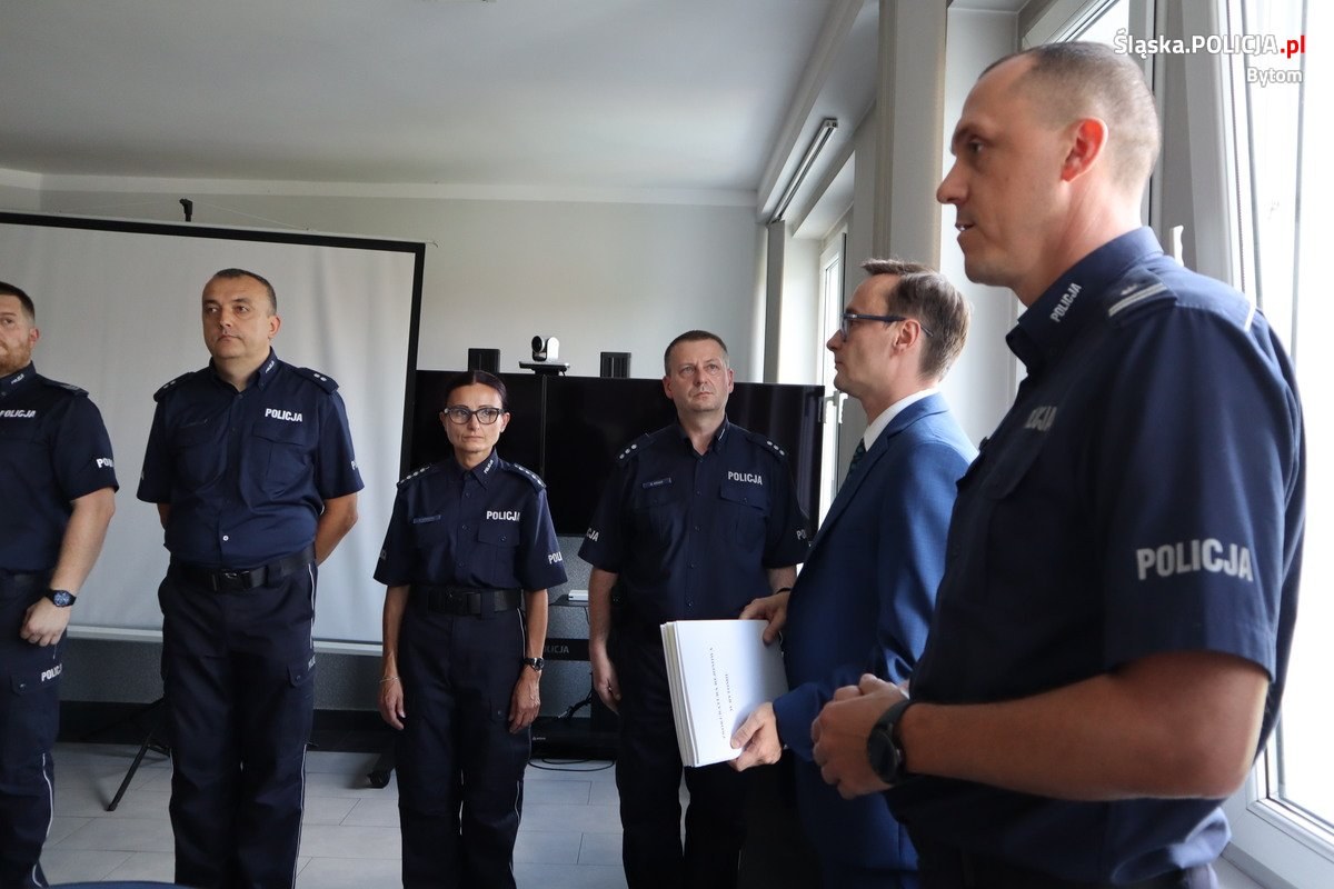 Policjanci wyróżnieni Bytom 7