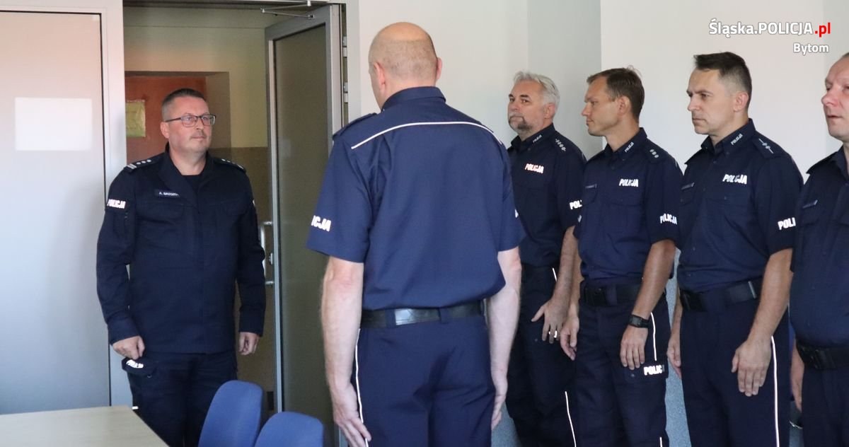 Policjanci wyróżnieni Bytom 9