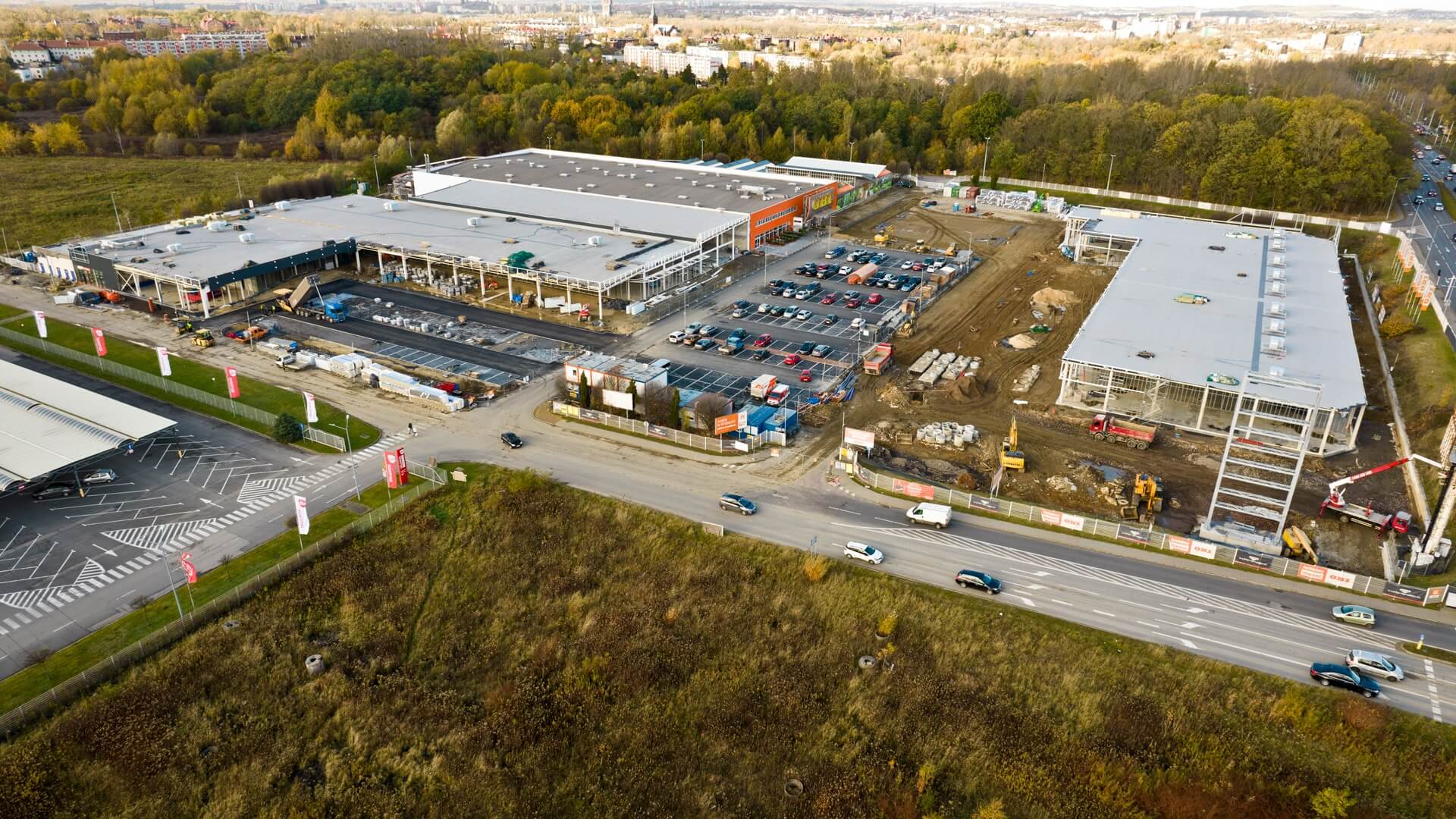 Rozbudowa parku handlowego przy ul. Chorzowskiej