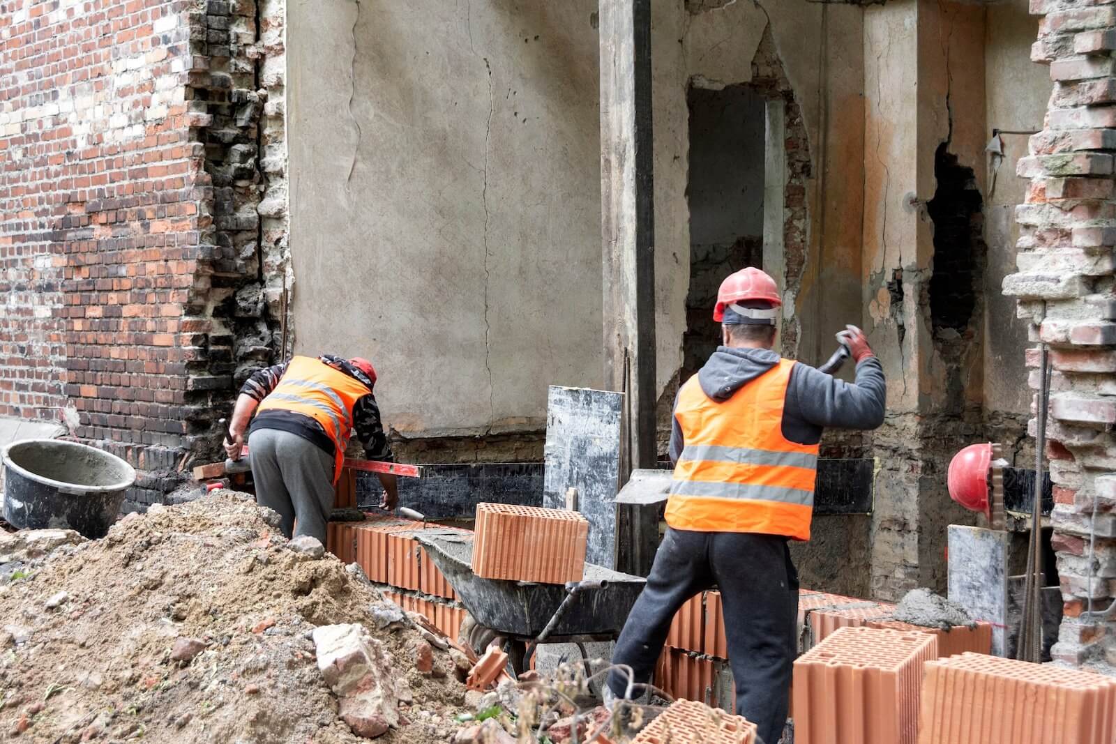 Remont familokow na Kolonii Zgorzelec