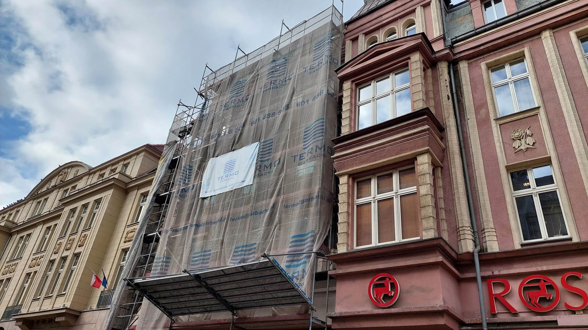 Prace obejmują również remonty kamienic przy ul. Dworcowej