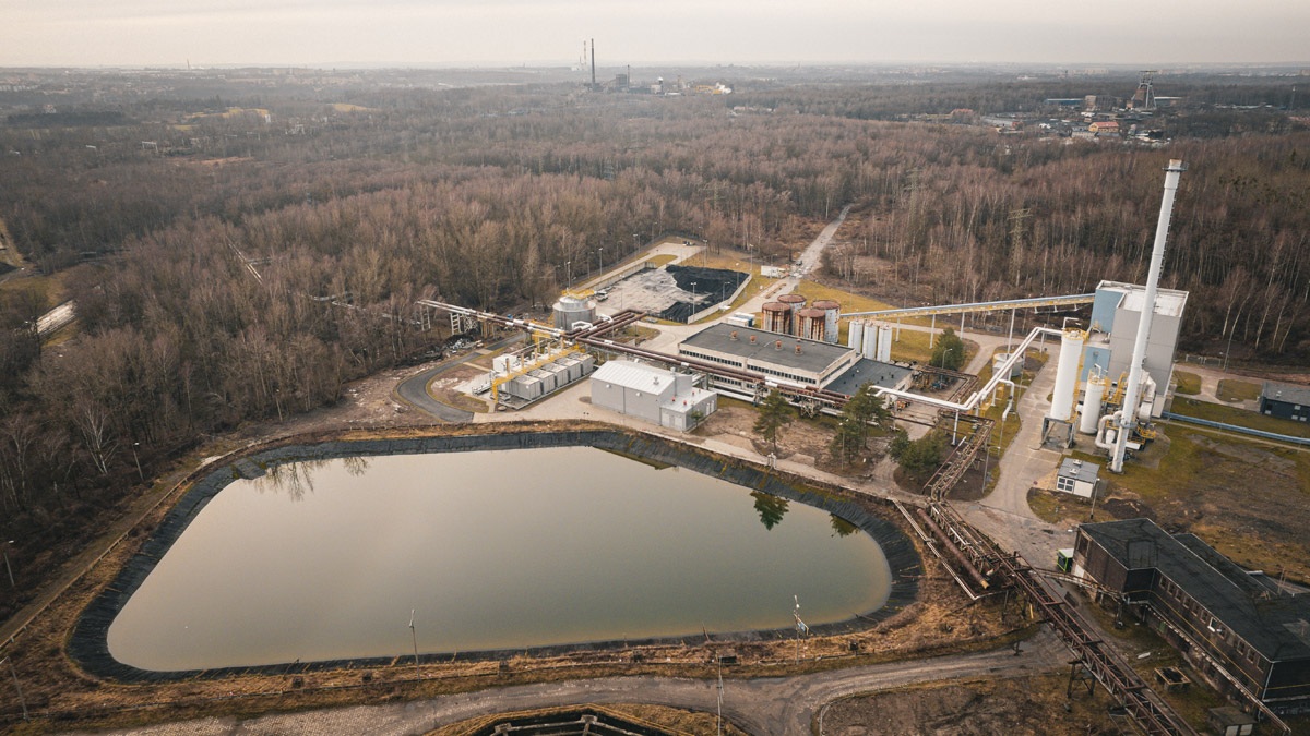 Na tyłach EC Miechowice wybudowano nową ciepłownię szczytową