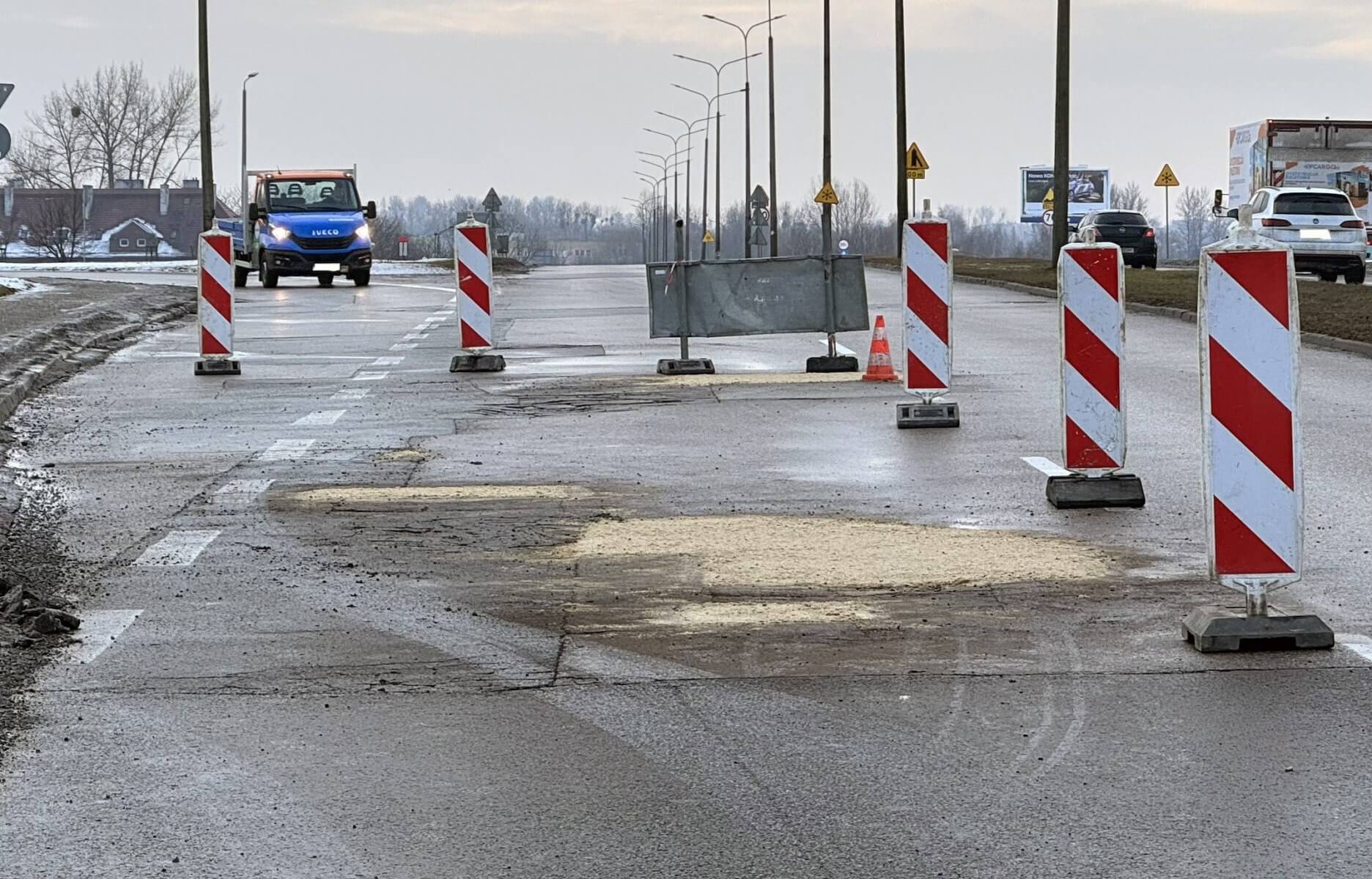 Rusza latanie pozimowych dziur w drogach bytom 1