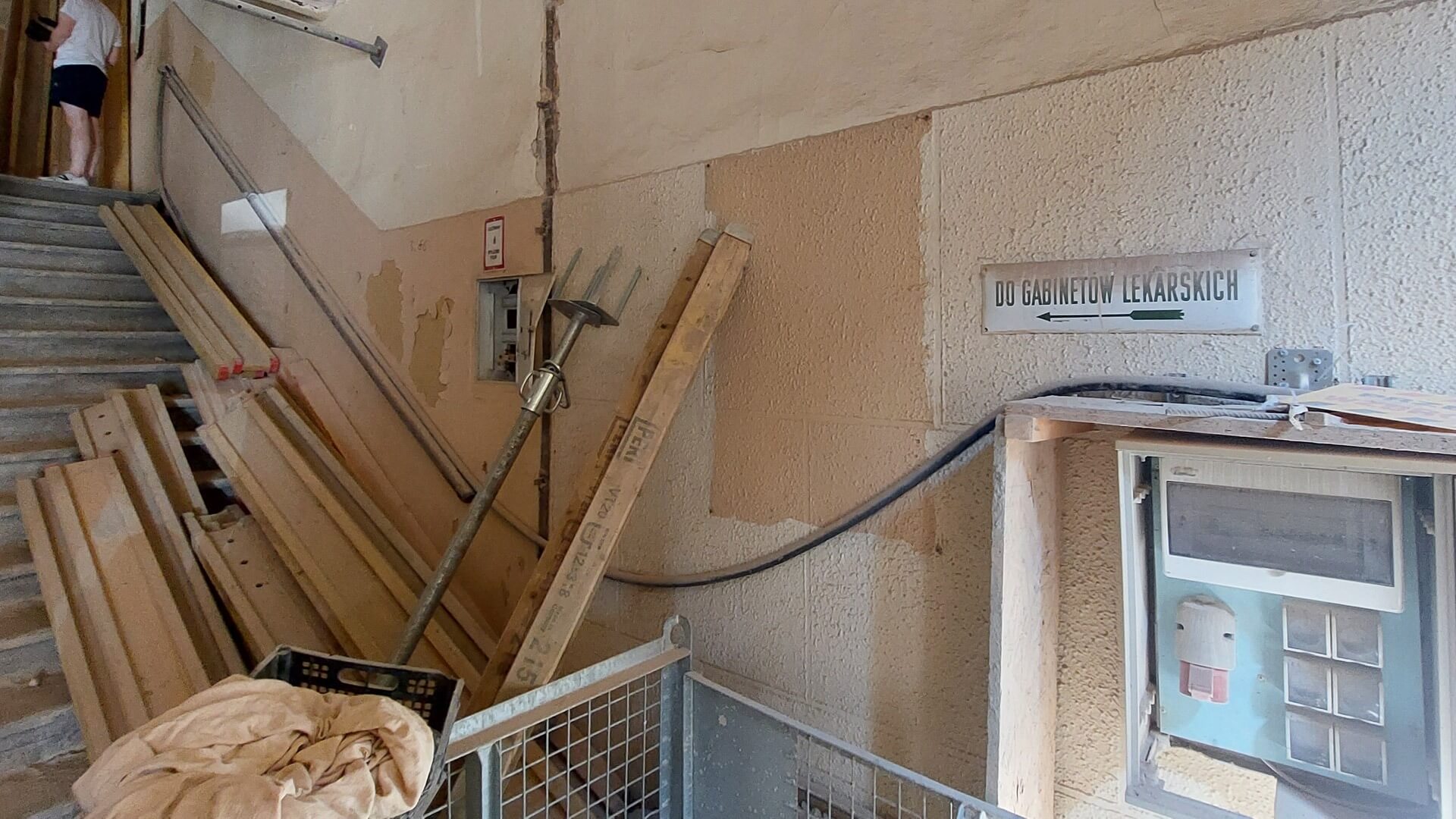 Przebudowa wnętrz kamienicy przy Rycerskiej 1