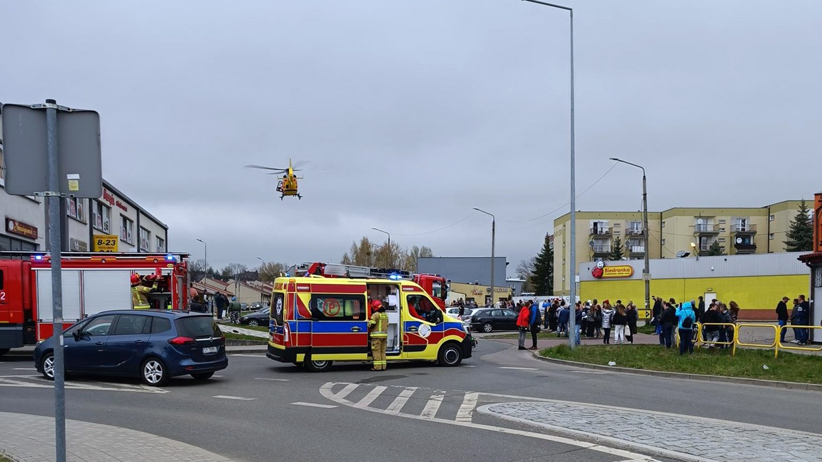 Wypadek na ul. Strzelców Bytomskich