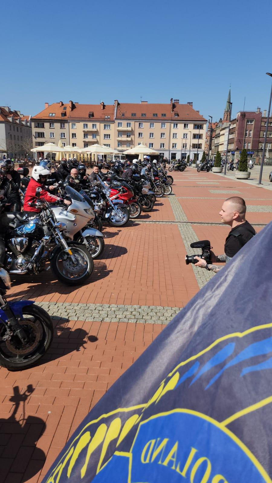 Zlot motocykle rynek bytom 3